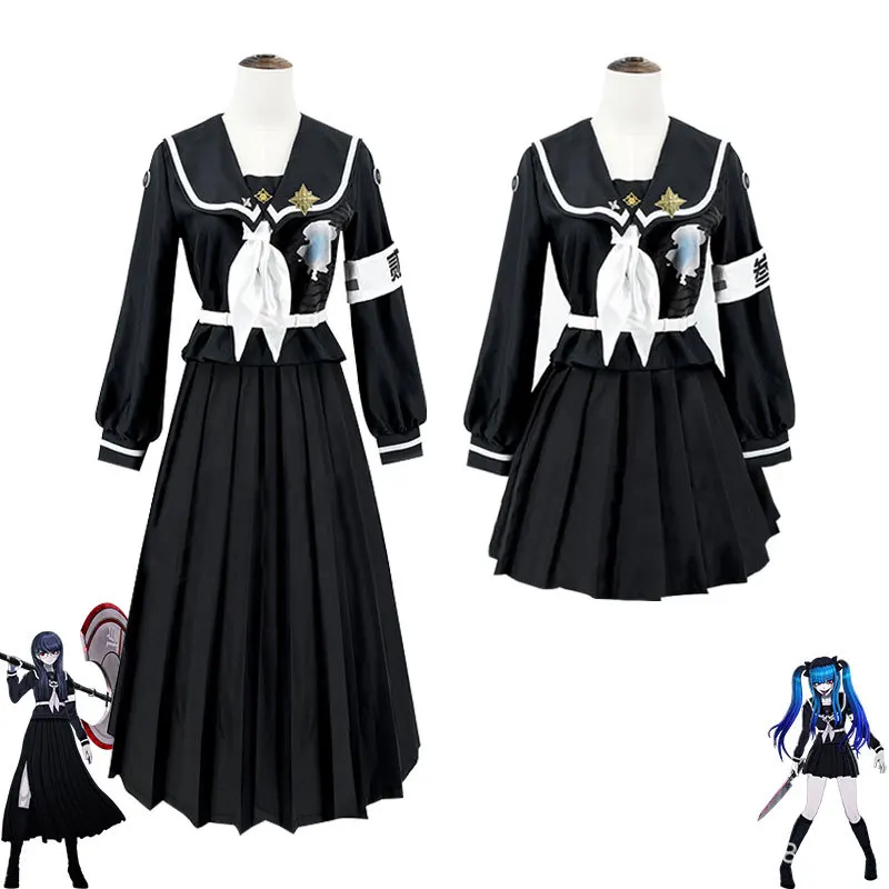 

Disguise Sizuhara Hiruko Cosplay Clothing Uniform Anime Game Hundred Line Costume Women Role Play Fancy Dress Up Party Cloth