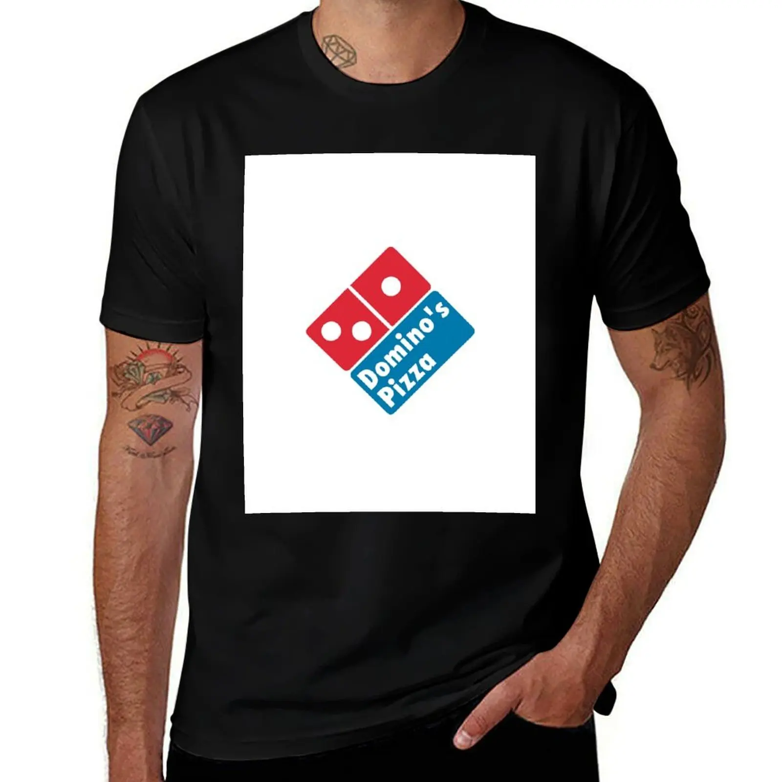 

BEST SELLER - Dominos Pizza Merchandise T-Shirt man t shirt designer funny t shirts dark humor t shirt man cotton T-shirt