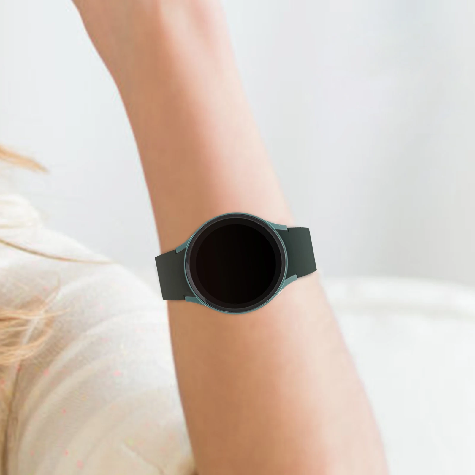 

2pcs Protective Case Hard Bumper Cover Screen Protector Accessories For Watch 6 5 4 44Mm Smartwatch Cases Watch Cover