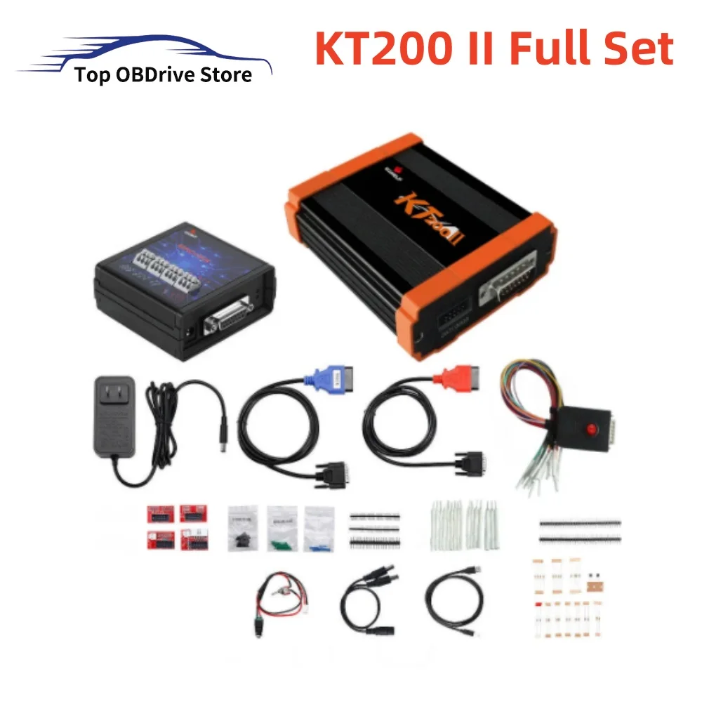 KT200 II Full Master Version For Car Truck Motorbike Tractor TCU ECU Programmer KT200 2 Add More Protocol Support Bench/OBD /BDM