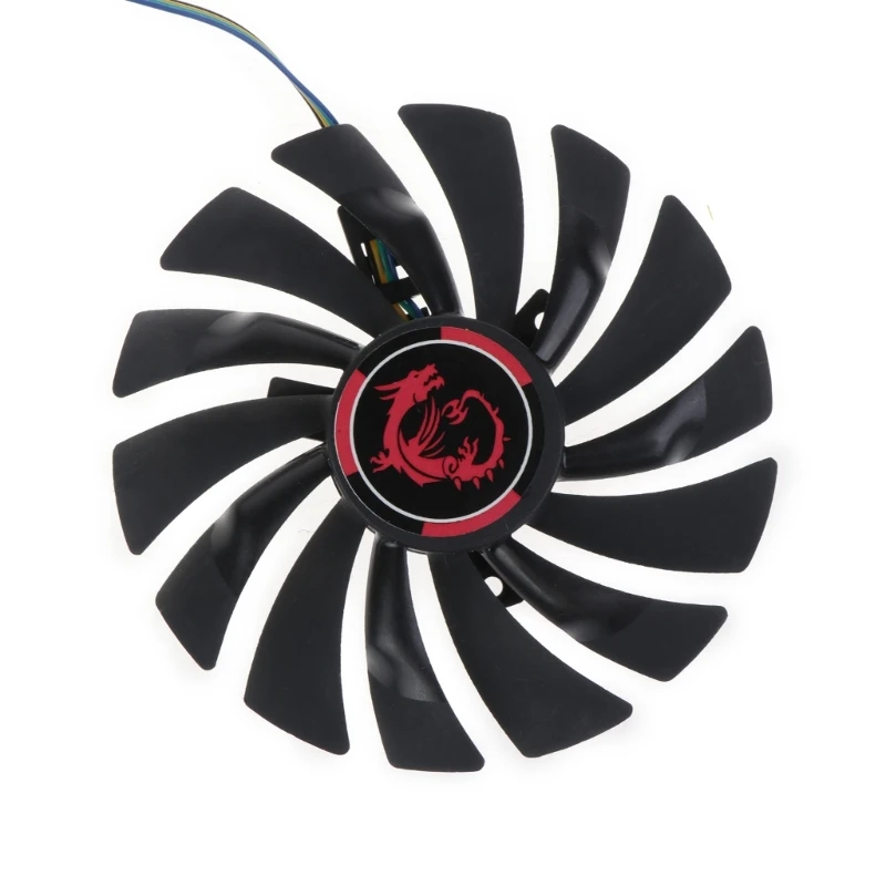 2 Pieces 95mm PLD10010S12HH 4Pin Graphics Card Cooling Fan For MSI 980Ti 980 970 960 950 380 390 VGA Cooler Dropship