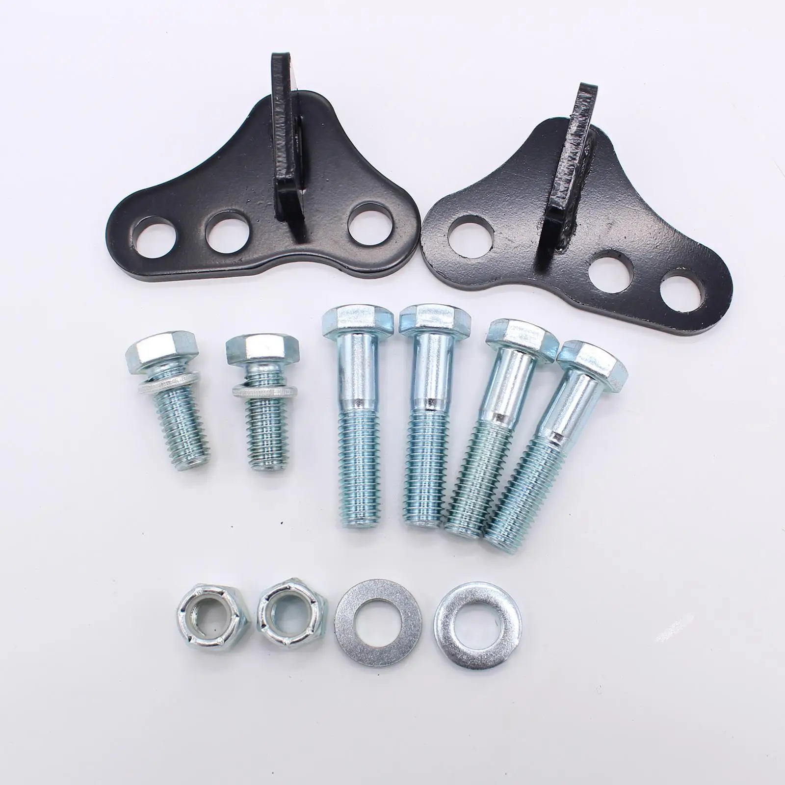 

Motorbike Rear Lowering Bracket Replacement Adjustable Links Kit High Performance Easy Install for Electra Glide 93-01