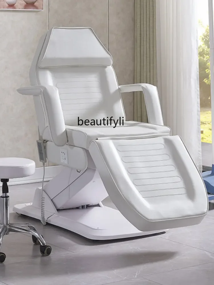 Electric Beauty Bed Multifunctional Tattoo Couch Micro-Integral Injection Chair Massage Couch Lifting Beauty Salon