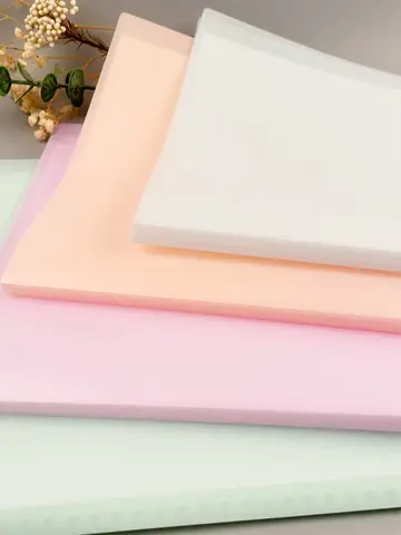 A4 Color Transparent Folder Documents Loose-Leaf Notes Book Student Test Papers Organize and Store School Large-Capacity Station