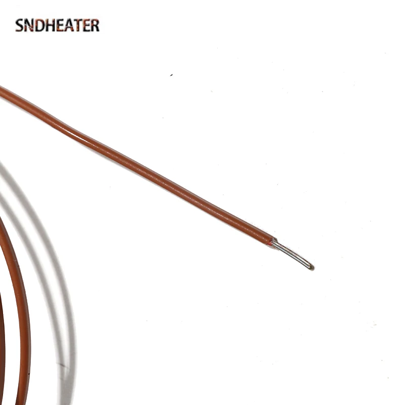 SNDHEATER TT-J-24-SLE PTFE изоляционный термопара, кабель датчика температуры 0,5 м, 1 м, 2 м, 3 м, 4 м, 5 м, испытательный провод Fiberclass с вилкой
