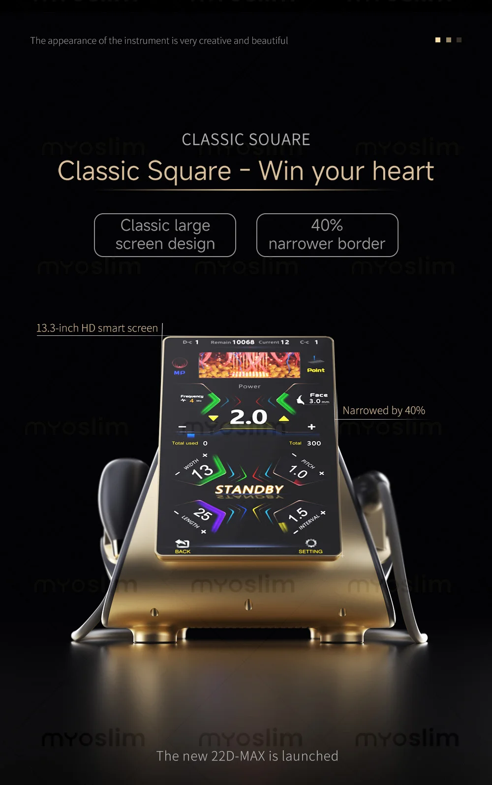 22D MAX 美容機器 フェイシャル引き締め・痩身・脂肪減少 最新モデル