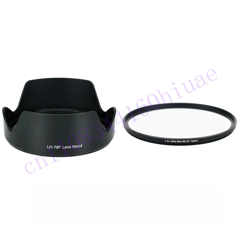 FOR Canon RF 24-240mm IS USM Lens Hood Full frame size Micro single camera R50 R10 R5 R6 R8 lens accessories 72mm caliber EW-78F