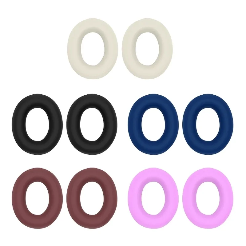 Replacement Silicone Ear Pads Cushion Cover For Beats Studio Pro Headphone Headband EarPads Earmuff Protective Case Sleeve