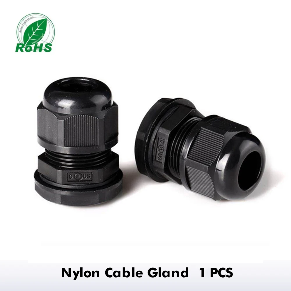 

1Pcs Waterproof Cable Gland Cable Entry IP68 PG7 for 3-6.5mm PG9 PG11 PG13.5 PG16 PG21 PG29 PG36 PG42 Nylon Plastic Connector