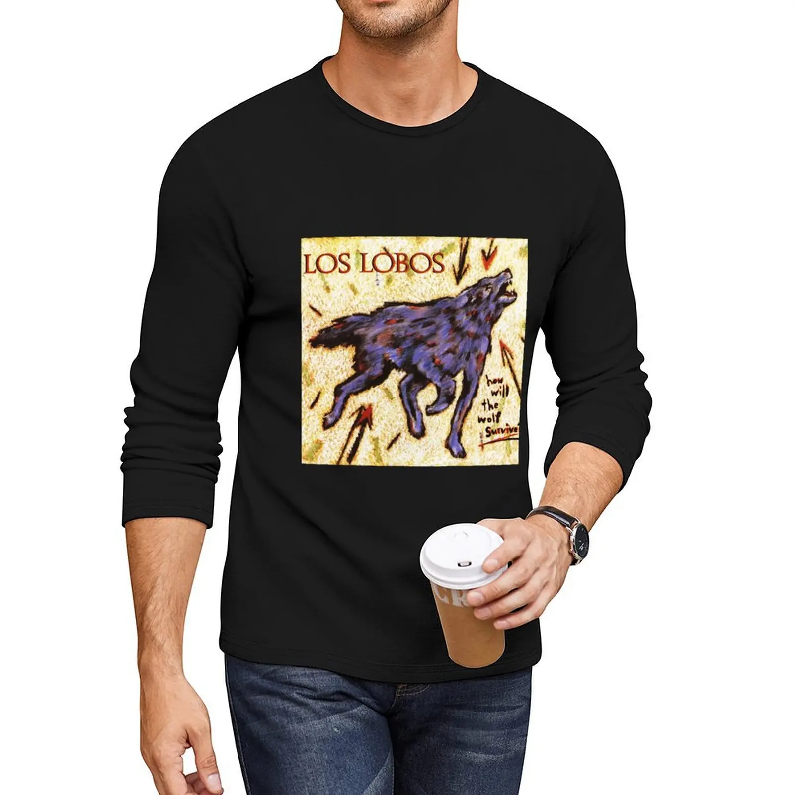 

Los Lobos will survive 2021 masmaret Long T-Shirt heavyweight t shirts Anime t-shirt men t shirt