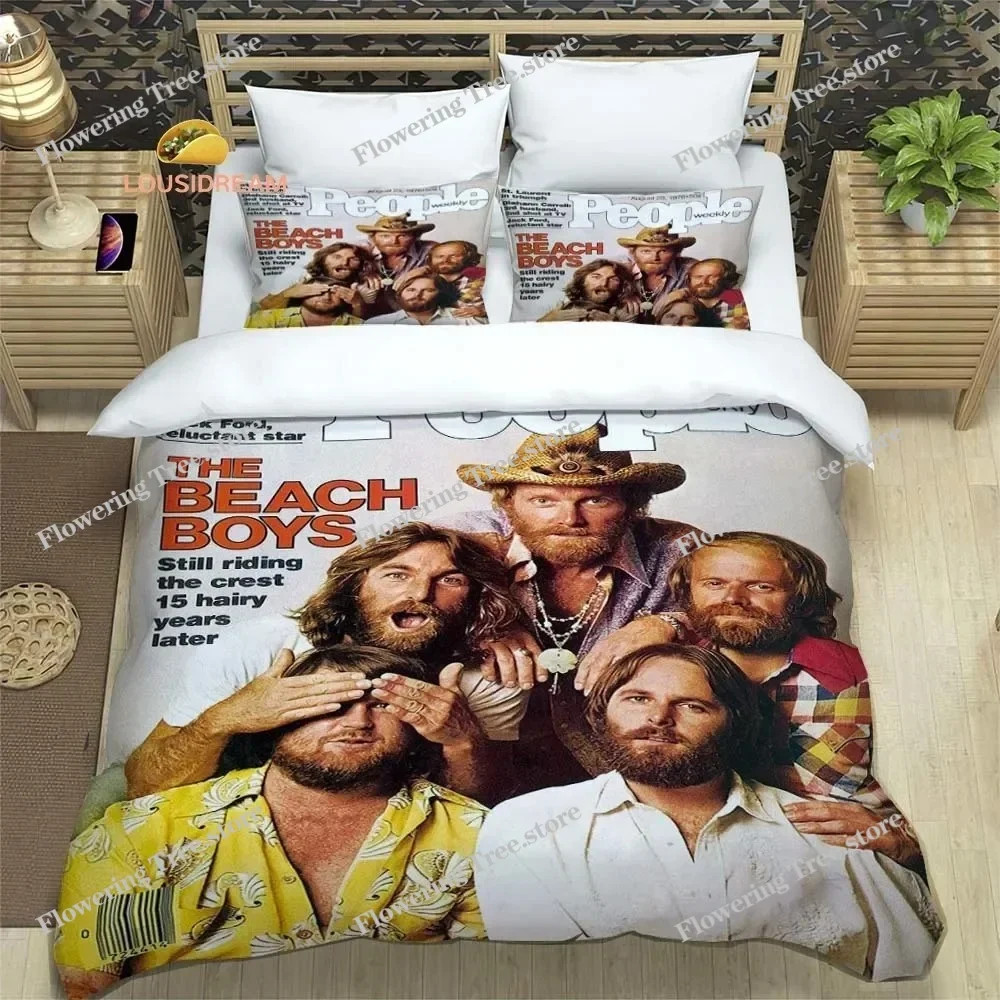 

Rock Band The Beach Boys Sheets Quilt Covers Bedding Dormitory Sheets Bedding Set Soft Warm Bedding Set