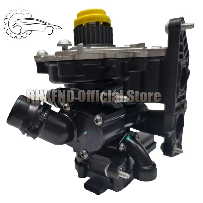 

Coolant Thermostat Regulator 06L121111M 06L121012A 06L121011A Water Pump Coolant Housing Assembly for Audi VW 1.8T 2.0TFSI