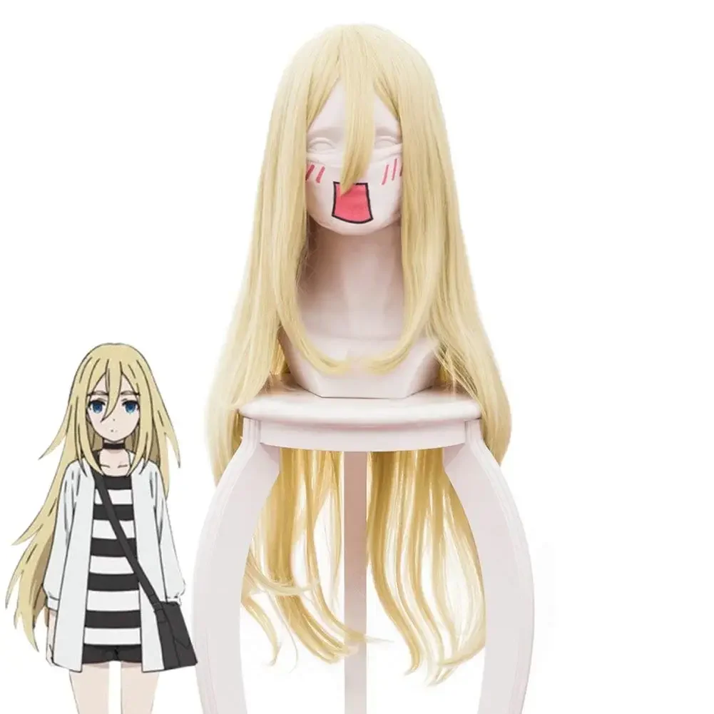 

Angels of Death Rachel Gardner Cosplay Hair Blonde Long Hair Headwear