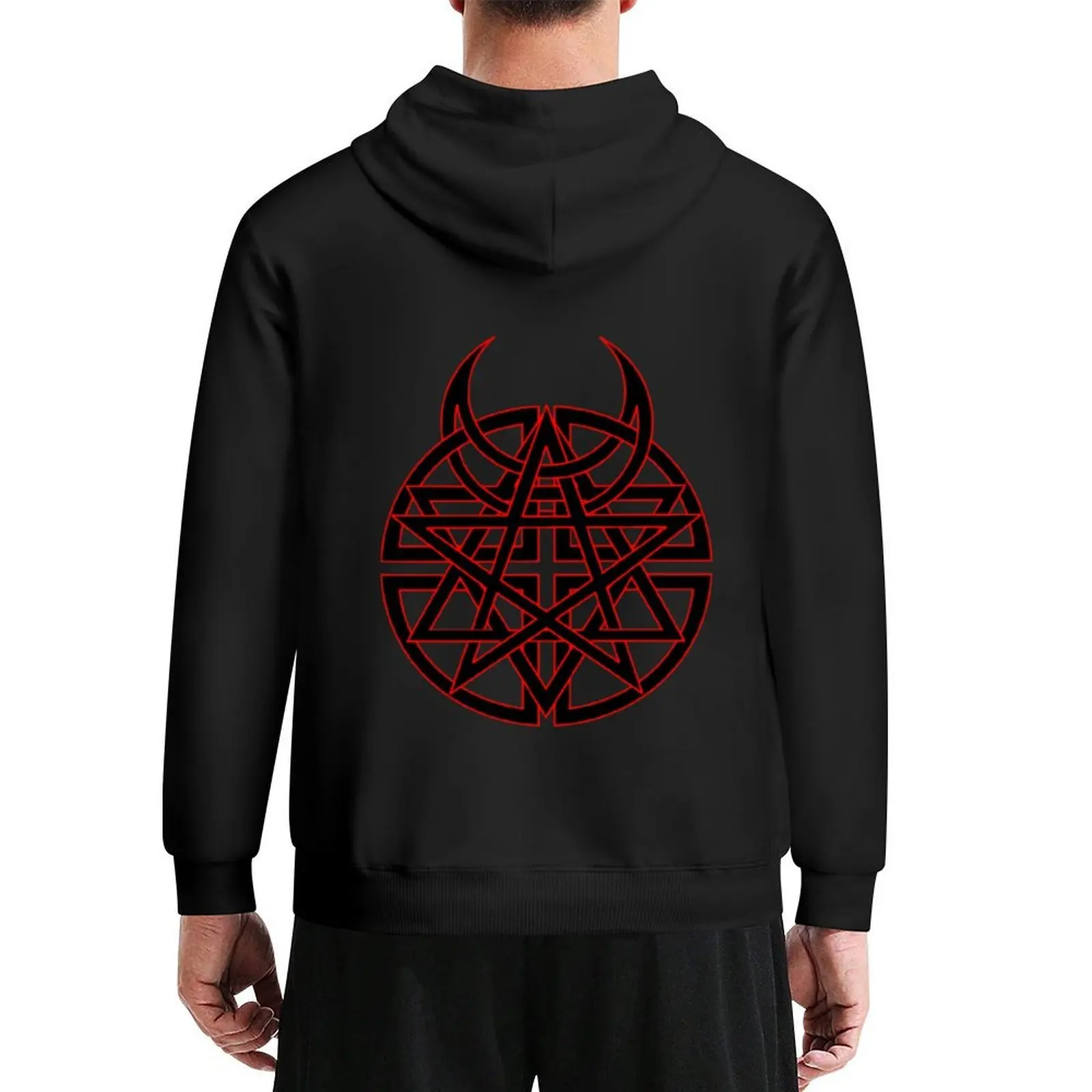 

heavy metal disturbed Hoodie clothes for men aesthetic clothing men's autumn clothes winter clothes hoodies and sweatshirts new