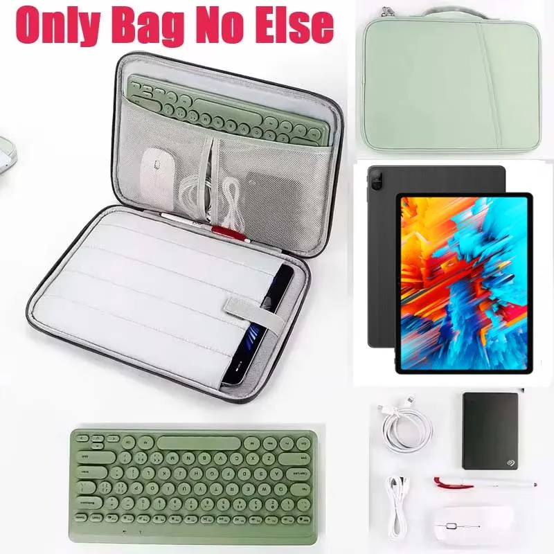 

Storage Bag for CHUWI HiPad Max Hi10 XPro Tablet Latptop Carry Case Waterproof Sleeve Handle Zip Pouch for Cable Mouse Keyboard