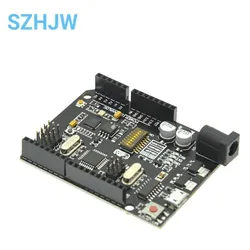 WiFi R3 ATmega328P+ESP8266 (32Mb Memory) USB-TTL CH340G  For Arduino UNO R3 Development Board WeMos ESP8266