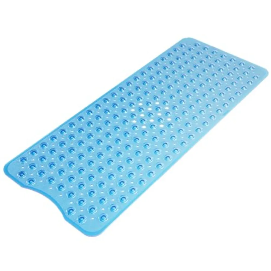 

Shower Mat Non Slip 40 x 16 Inches Bathtub Mat Shower Stall Mats with Suction Cups and Drain Holes Non Slip Bath Mat for Tub fo