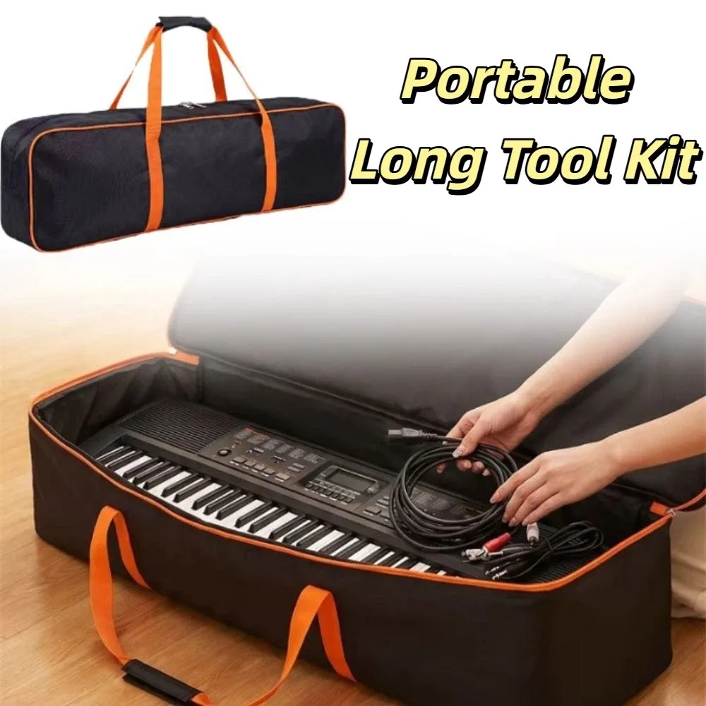

Black Color Oxford Fabric Bag Waterproof Material Oxford Fabric Waterproof Storage Bag Portable Design Long Handle