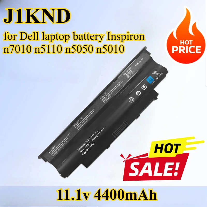 

11.1v 48w J1KND battery replacement suitable for Dell laptop battery Inspiron n7010 n5110 n5050 n5010 n4050 n4010 3520n3110