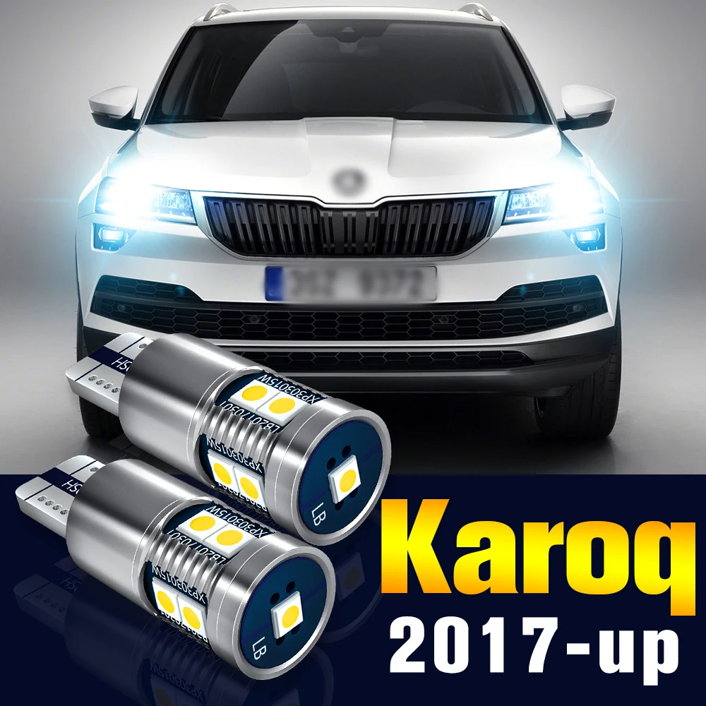 

2pcs LED Clearance Light Bulb Parking Lamp For Skoda Karoq 2017-2021 2018 2019 2020 Accessories