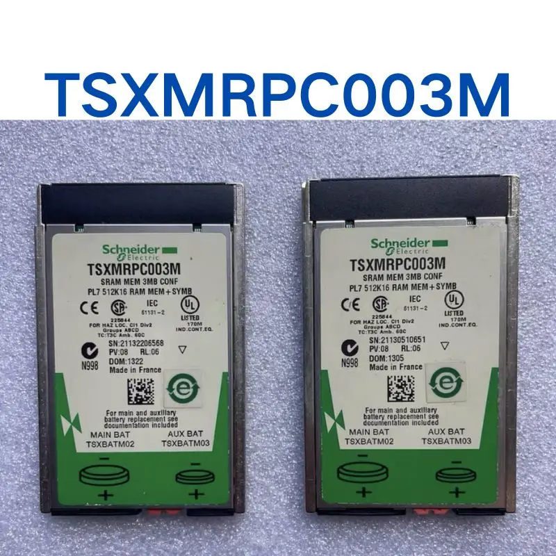 Used TSXMRPC003M, 140 Program Card tested OK, function  intact