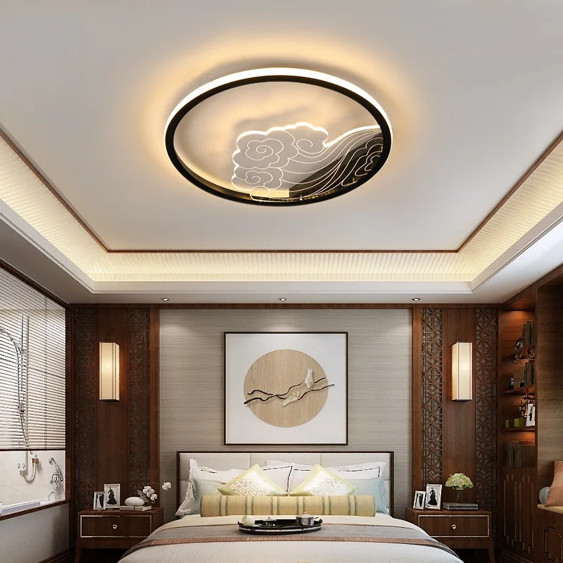 Modern LED Ceiling Light Simple Ultra-thin Living Room Lighting Creative Study Bedroom Ceiling Lamp New Restaurant Light Fixture