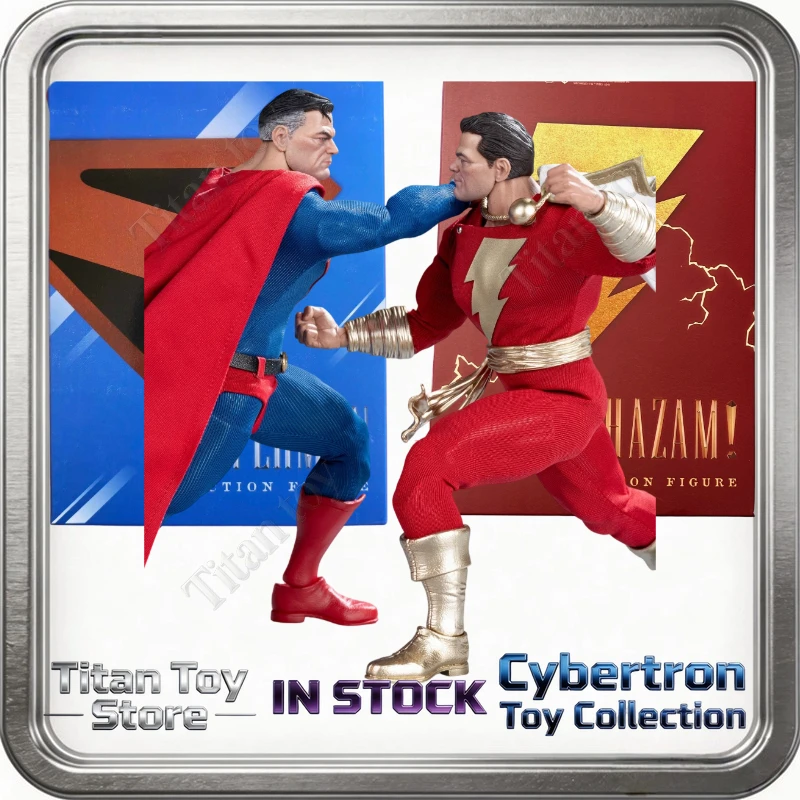 En Stock, Nueva Figura de Acción de Superman Shazam de DC Kingdom Come, Escala 1/12, Colección de Juguetes