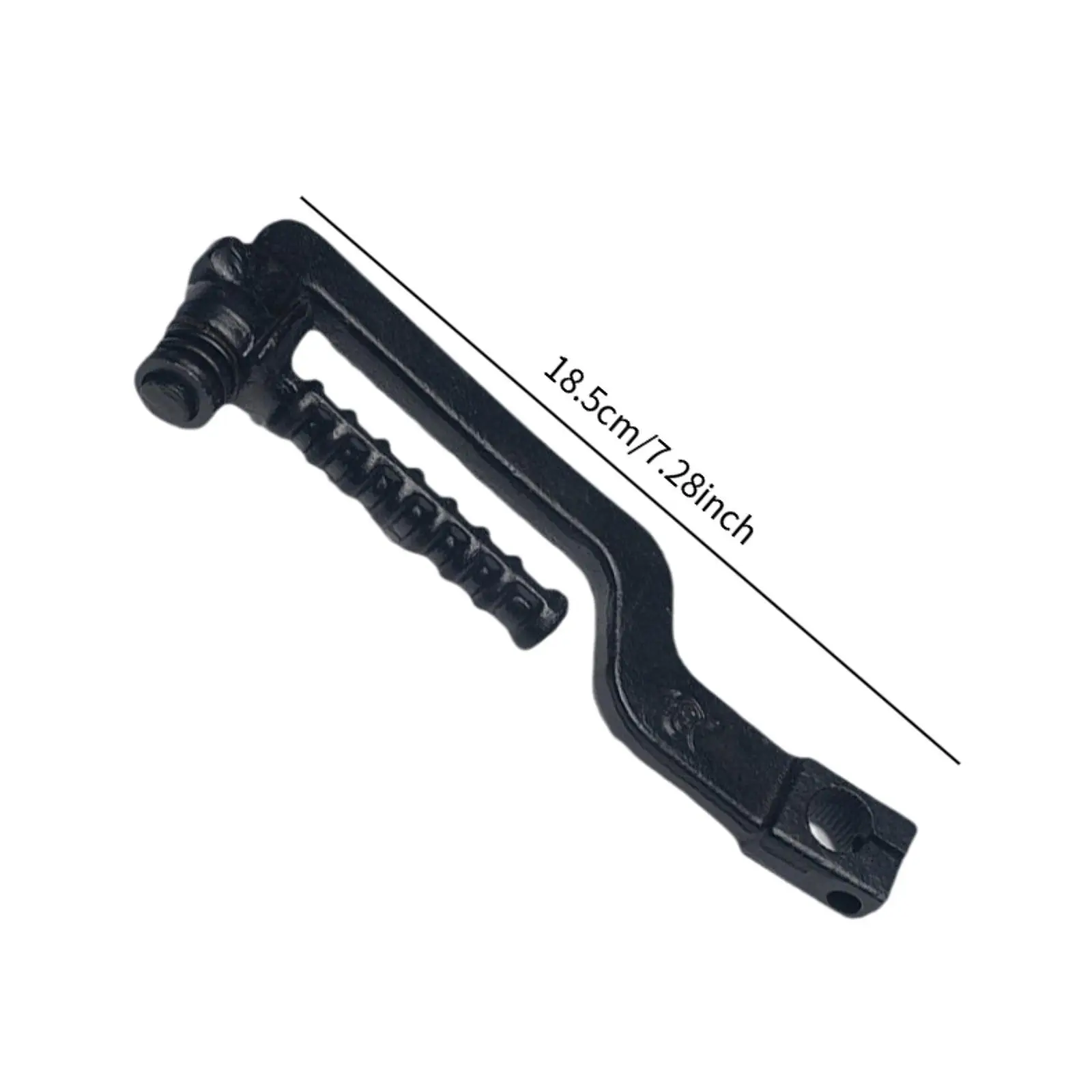 

Iron Kick Starter Lever Black Wear Resistant Motorbike Accessories for GY6-125 High Performance Easy Installation