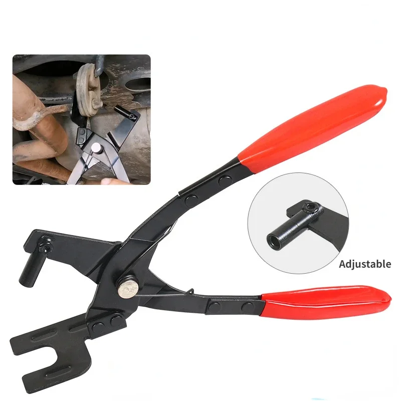 Automobile Exhaust Pipe Rubber Pad Removal Pliers Exhaust Pipe Rubber Pad Removal Tool Tail Exhaust Pipe Hanger Removal Pliers