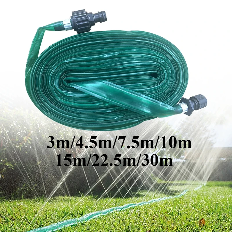 

3m-30m Sprinkler Soaker Hose Drip Hose Sprinkler Set Garden Lawn Watering Irrigation Spray Hose Garden Lawn Irrigation System