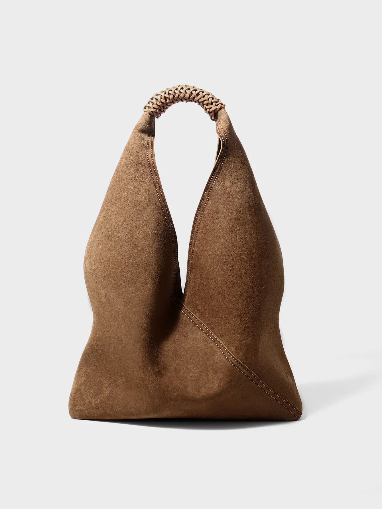 Luxury Leather Women's Shoulder Tote Bag Large Capacity Commuter Armpit Bag Hand-Held Bill of Lading Handbag for Ladies