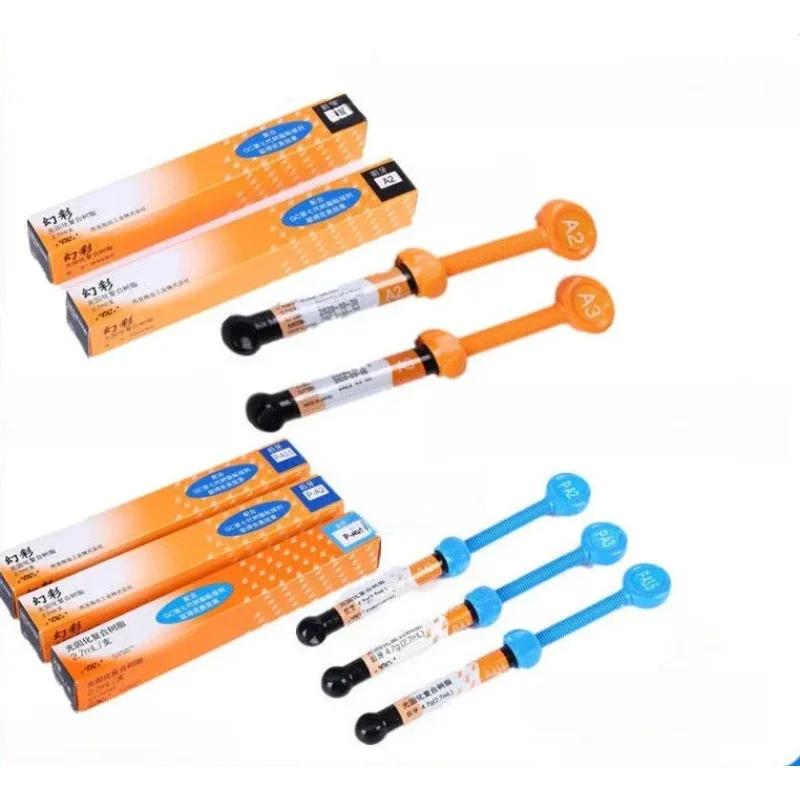 Dental GC Gradia Anterior Posterior Dental Light Cured Nanometre Anterior Posterior Composite Restorative Aesthetic Restorations