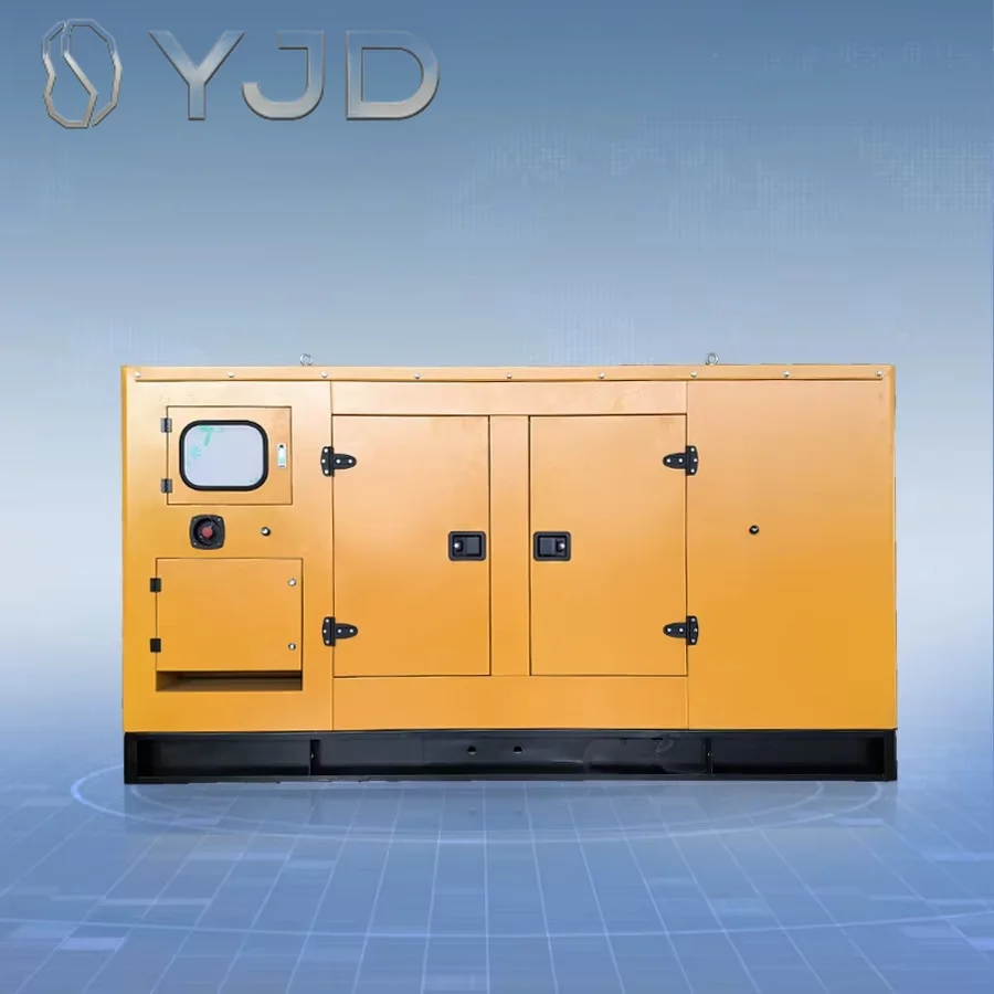 Super Silent Ricardo 150kw Diesel Generator Set AC Single Phase Auto Start Open Frame Trailer Container Type ISO CE Certified