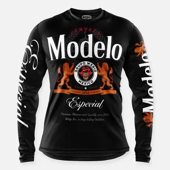 Maglia da moto fuoristrada felpa da discesa traspirante ciclismo mountain bike felpa ad asciugatura rapida abbigliamento da ciclismo da uomo