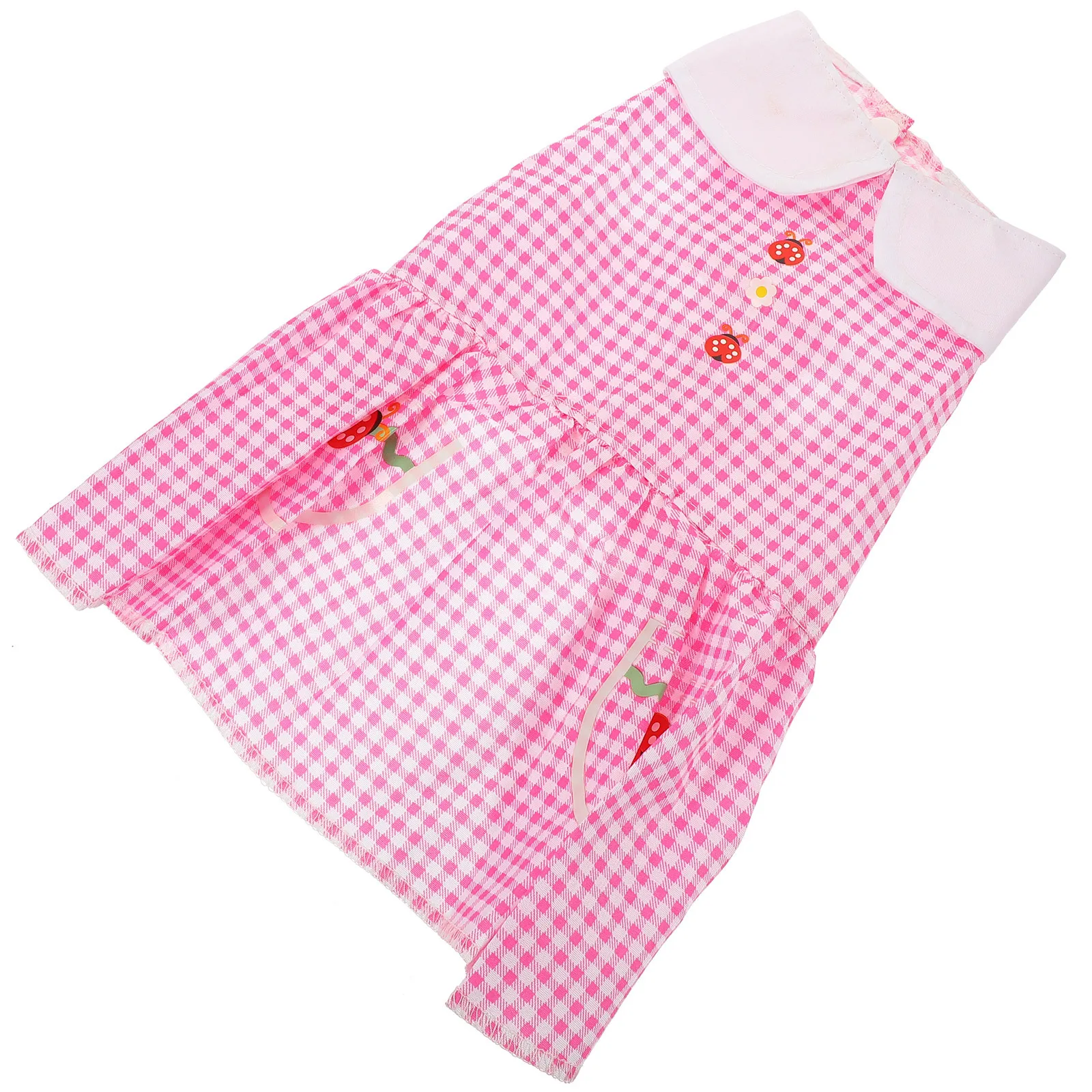 

Pet Cherry Princess Dress for Small Dogs Cats Puppy Kitten Summer Costume Comfortable Breathable Cute Festival Wear Decorative