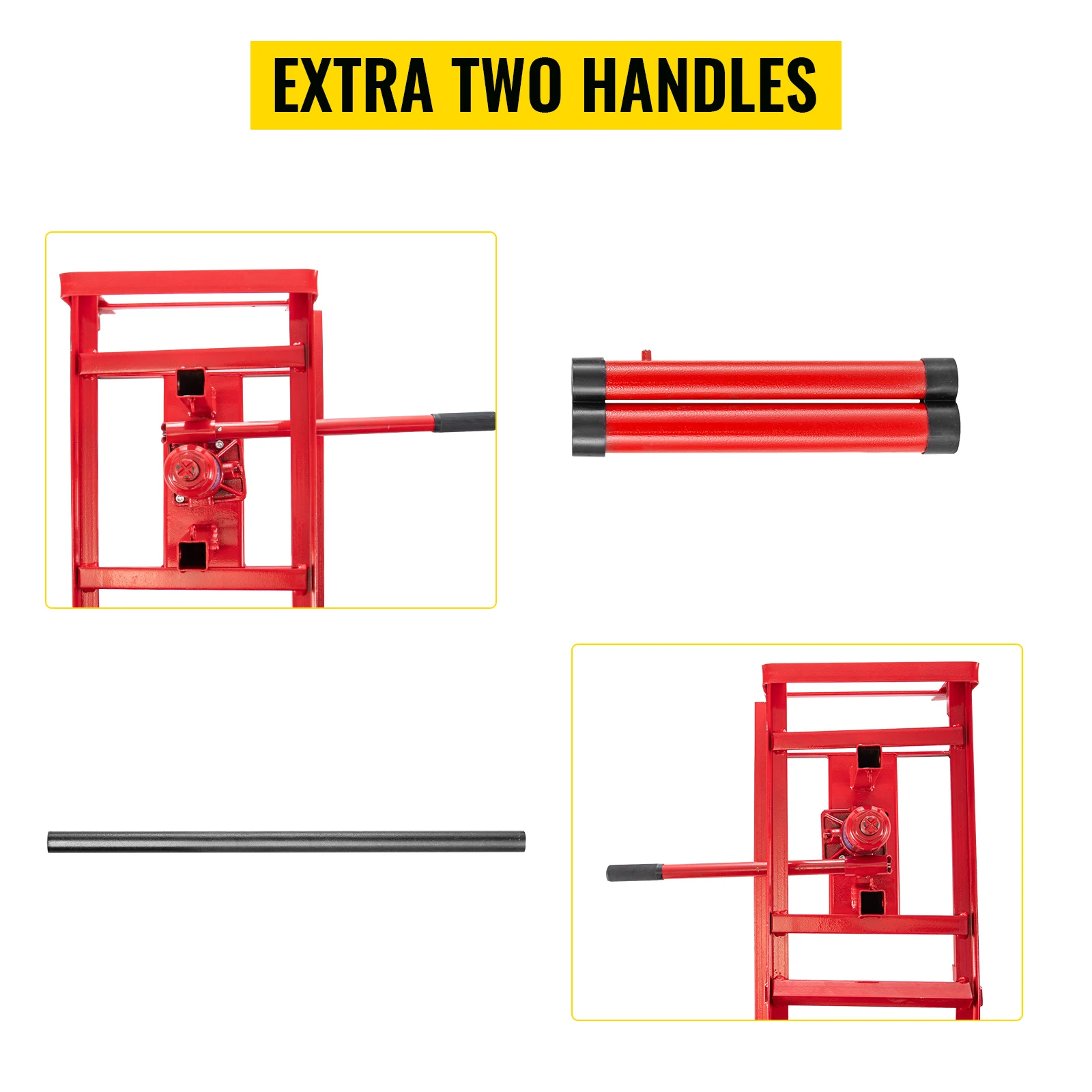 VEVOR 5500/11000Lbs Dọc Thủy Lực Xe Đoạn Đường Nét Với Thủy Lực Nâng Đỡ Jack Tự Động Xe Tải Phục Vụ Cho Xe Leo Núi