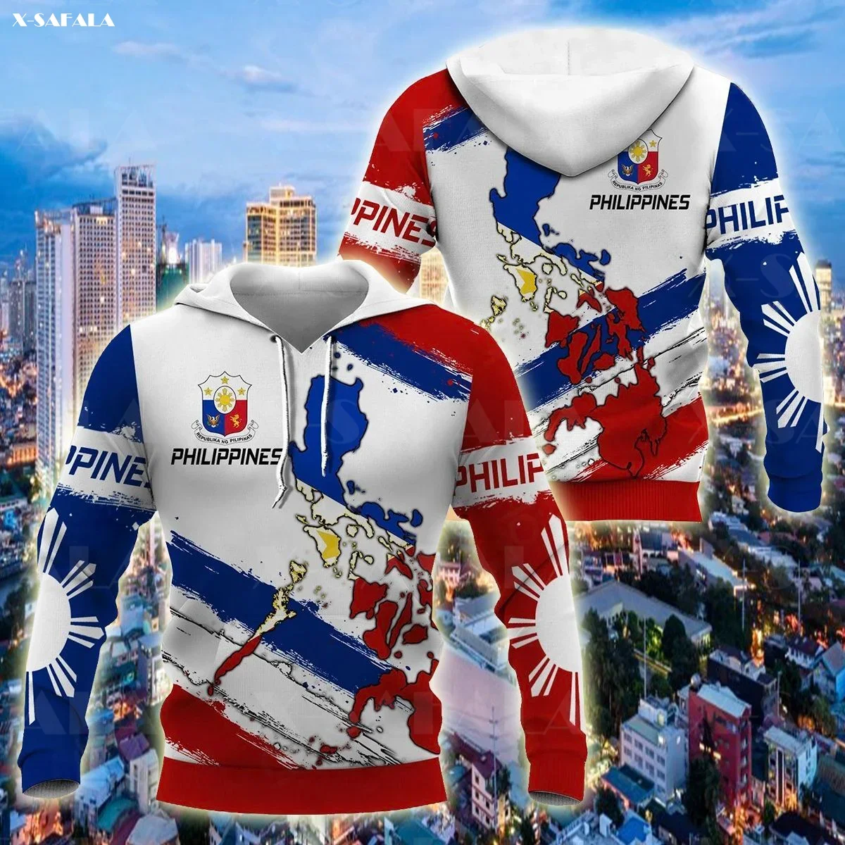 

PHILIPPINES SPORT VERSION Flag 3D Print Zipper Hoodie Man Female Pullover Sweatshirt Hooded Jacket Jersey Tracksuits