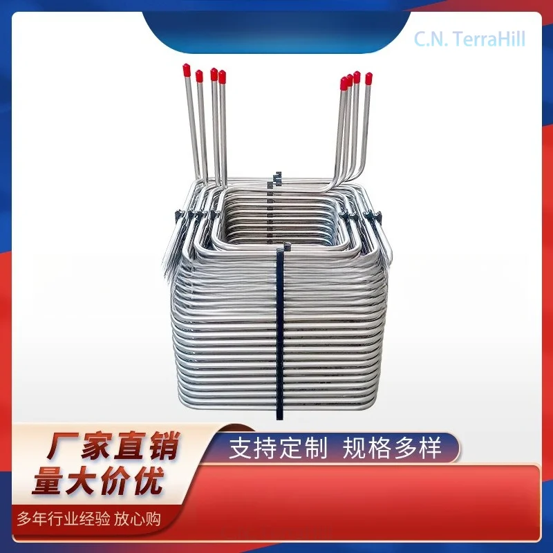 304 Stainless Steel Square 4-Way Beer Cooling Coil Tube for Draft Beer Dispenser, Food Grade