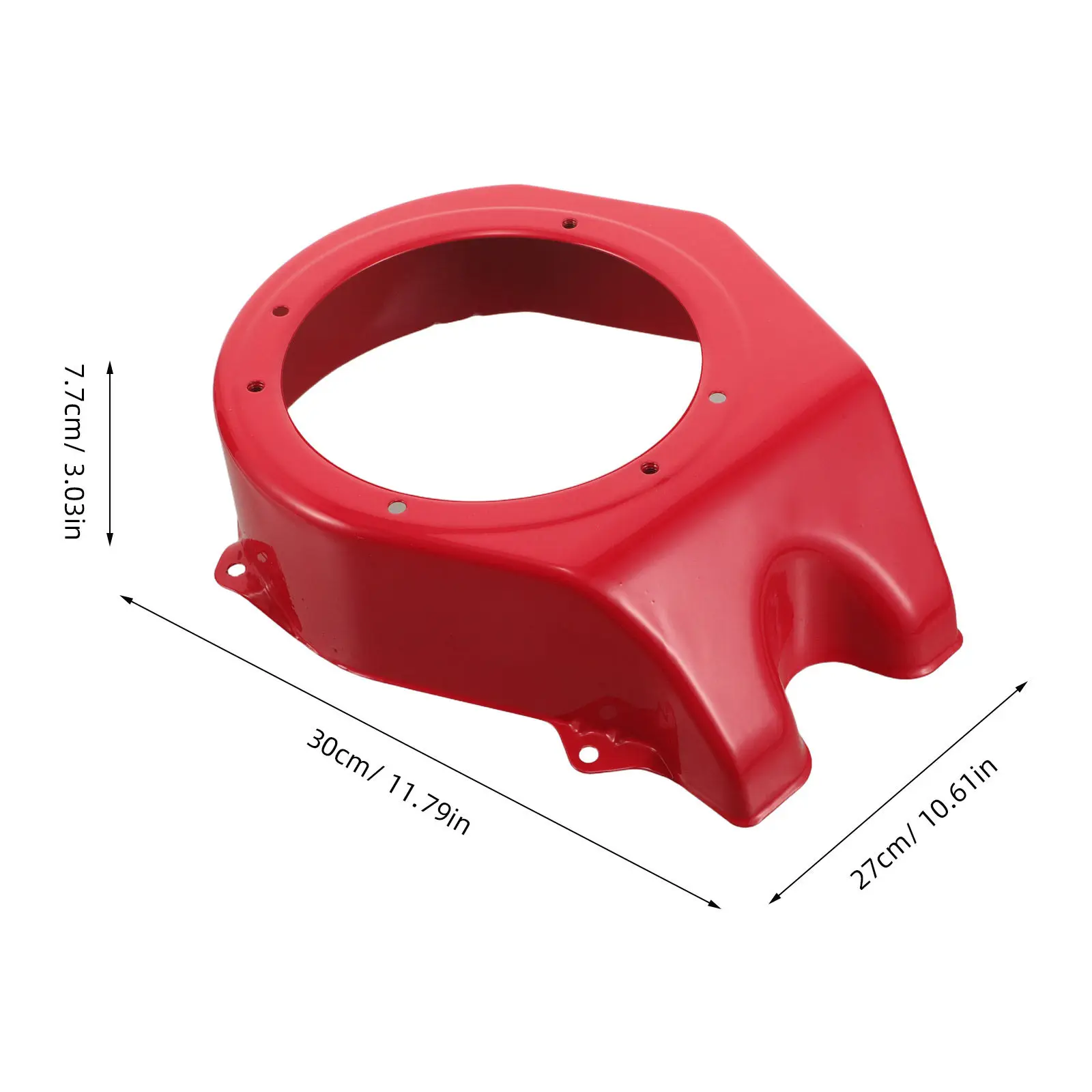 Diesel Generator Pull Starter Cooling Fan Cover Reinforced Heat Resistant Engine Fan Housing Replacement for Portable Outdoor