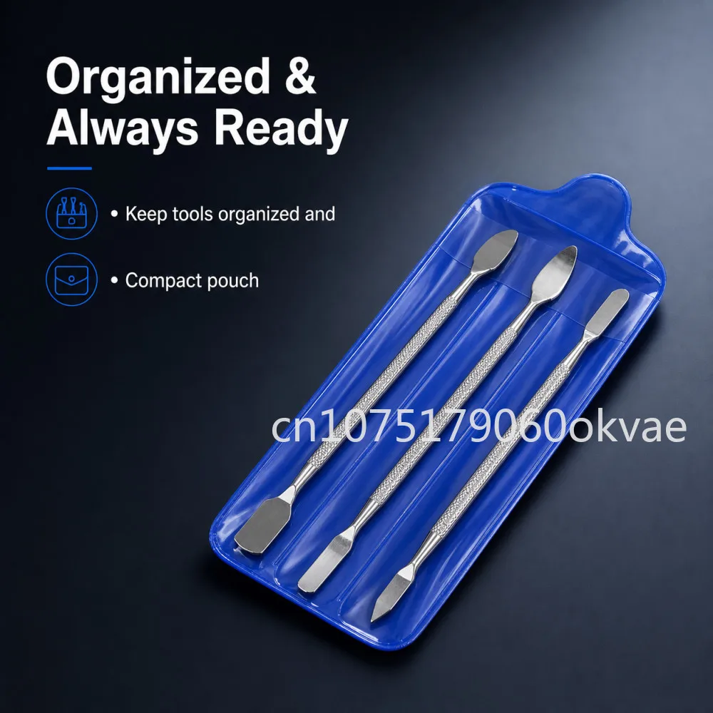 Professional 3-in-1 Metal Pry Bar Tool Set for Electronics Repair Opening Phone Case Laptop Shell Disassembly
