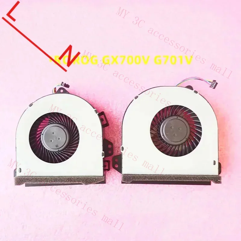 New CPU Cooling Fan GPU FAN For ASUS ROG GX700 GX700VO GX700V G701VI DC12V 0.7 FJJ3A FJJ5 13N1-15P0401 13N1-15P0301