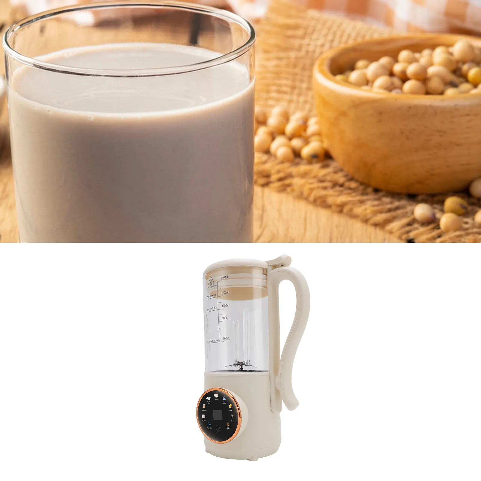 110 فولت آلة صنع الحليب الجوز متعددة الوظائف صانع حليب الصويا عصارة مع توقيت وظيفة التنظيف التلقائي العزل الولايات المتحدة التوصيل