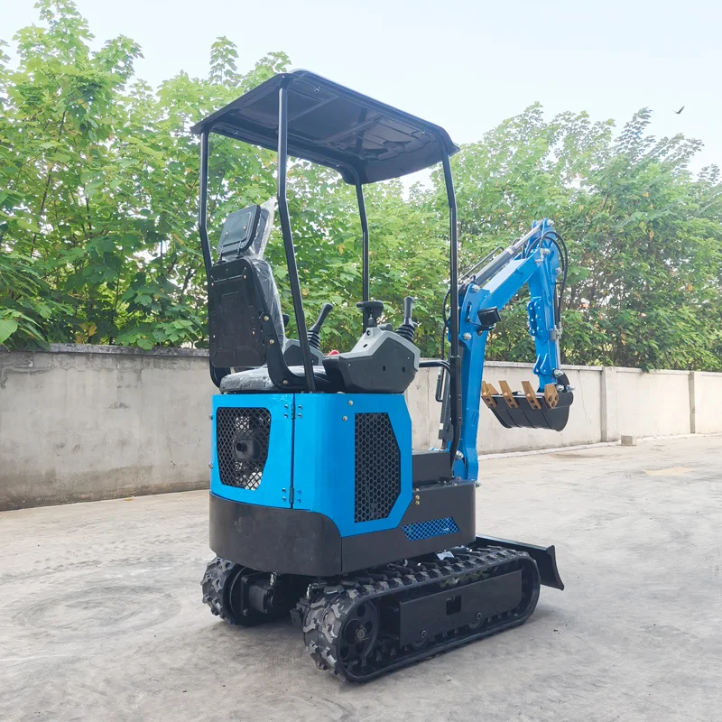 Hot Sale Mini Excavator Hydraulic Crawler Small Digger CE EPA EURO 5 Multi-functional For Farm Garden Construction Free Shipping