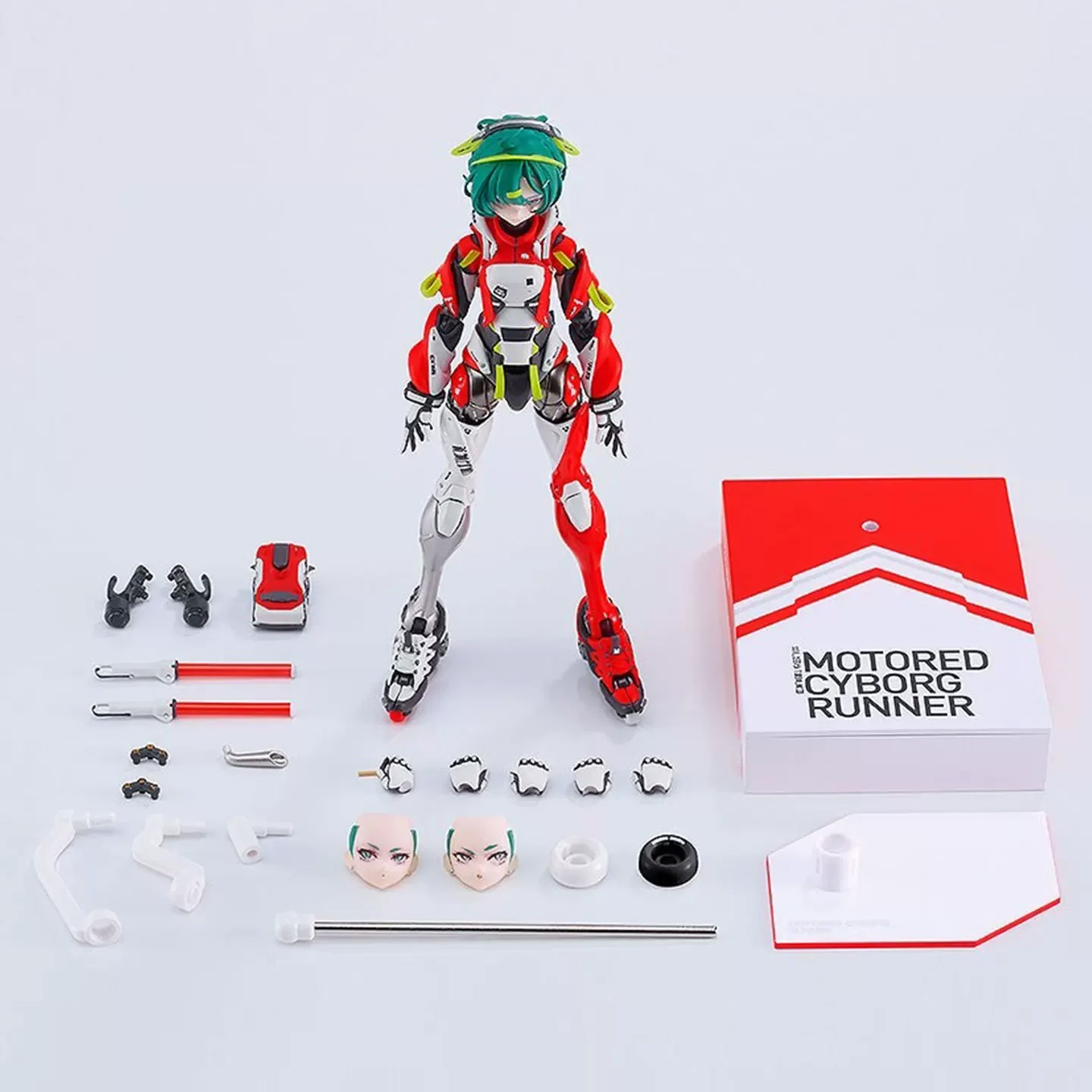Motored Cyborg Runner Ssx_155tb Shojo Hatsudoki Sentinel Mecha Girl Action Figure Articulated Collectible Figurine Model Gift