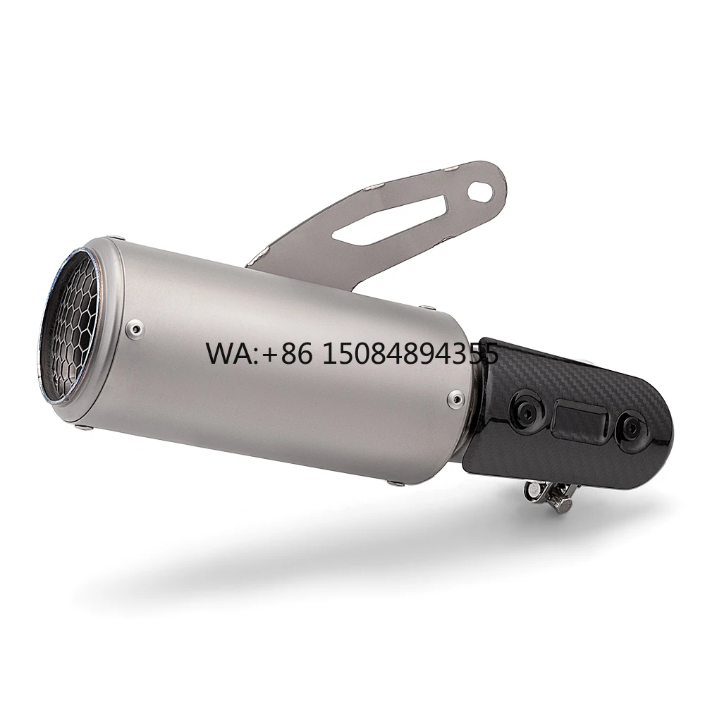 

2019-2025 S1000RR Motorcycle Exhaust System Muffler Tip Moto Racing Escape 60mm Slip-On Condition New