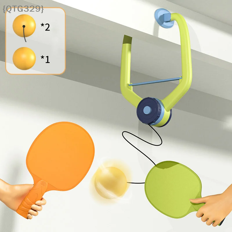 

【Ja】Тренажер для настольного тенниса, устанавливаемый на дверь - регулируемый игровой набор для дверного проема, подвесной тренировочный комплект для начинающих и семейного досуга