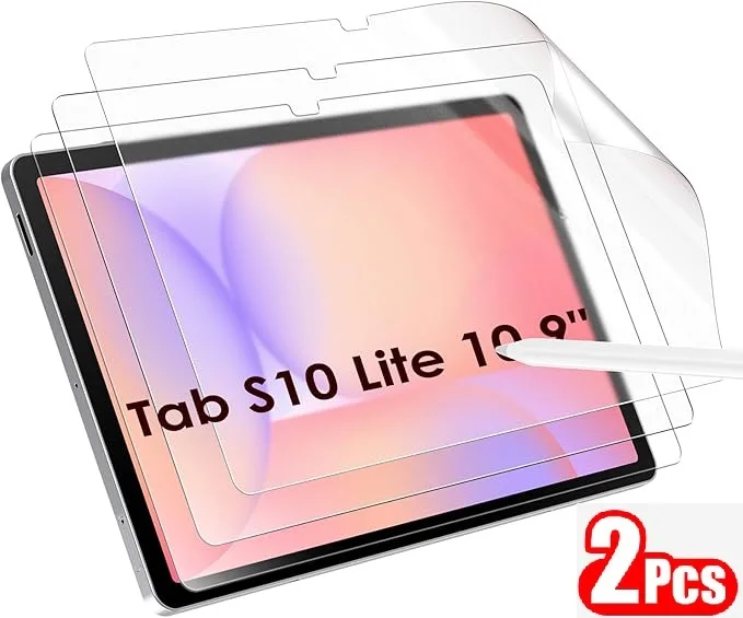 

2Pcs Paper Feel Like Film For Samsung Galaxy Tab S8 S9 Plus Ultra Tab S10 S6 Lite S7 FE A8 A9 A7 Screen Protector No Glass