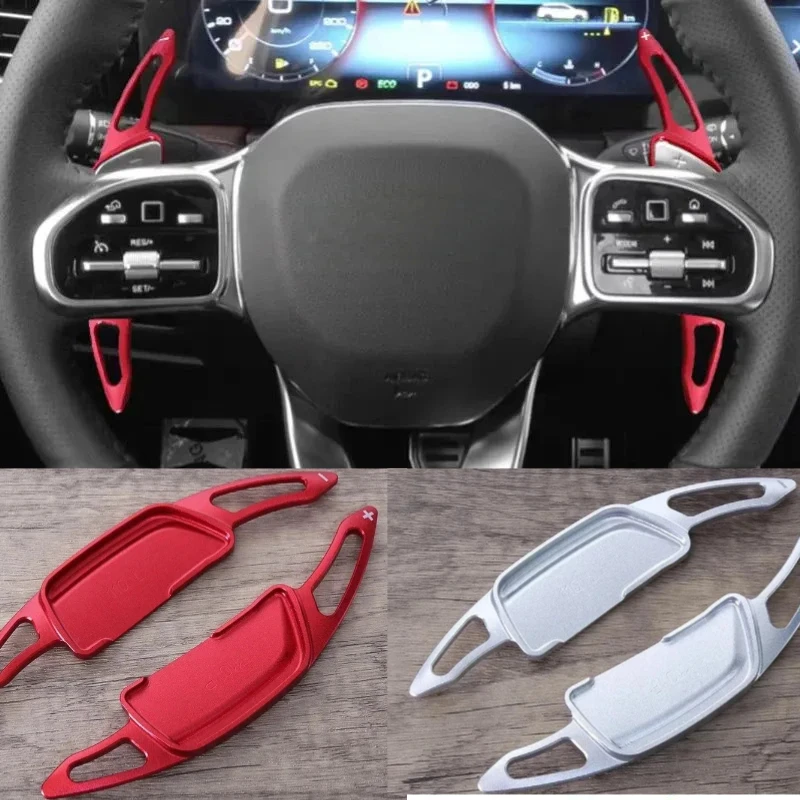 

Для Jetour X90 2022-2023, X95 2019-2023, X70 PLUS 2021: Накладки-удлинители на подрулевые лепестки переключения передач из алюминиевого сплава