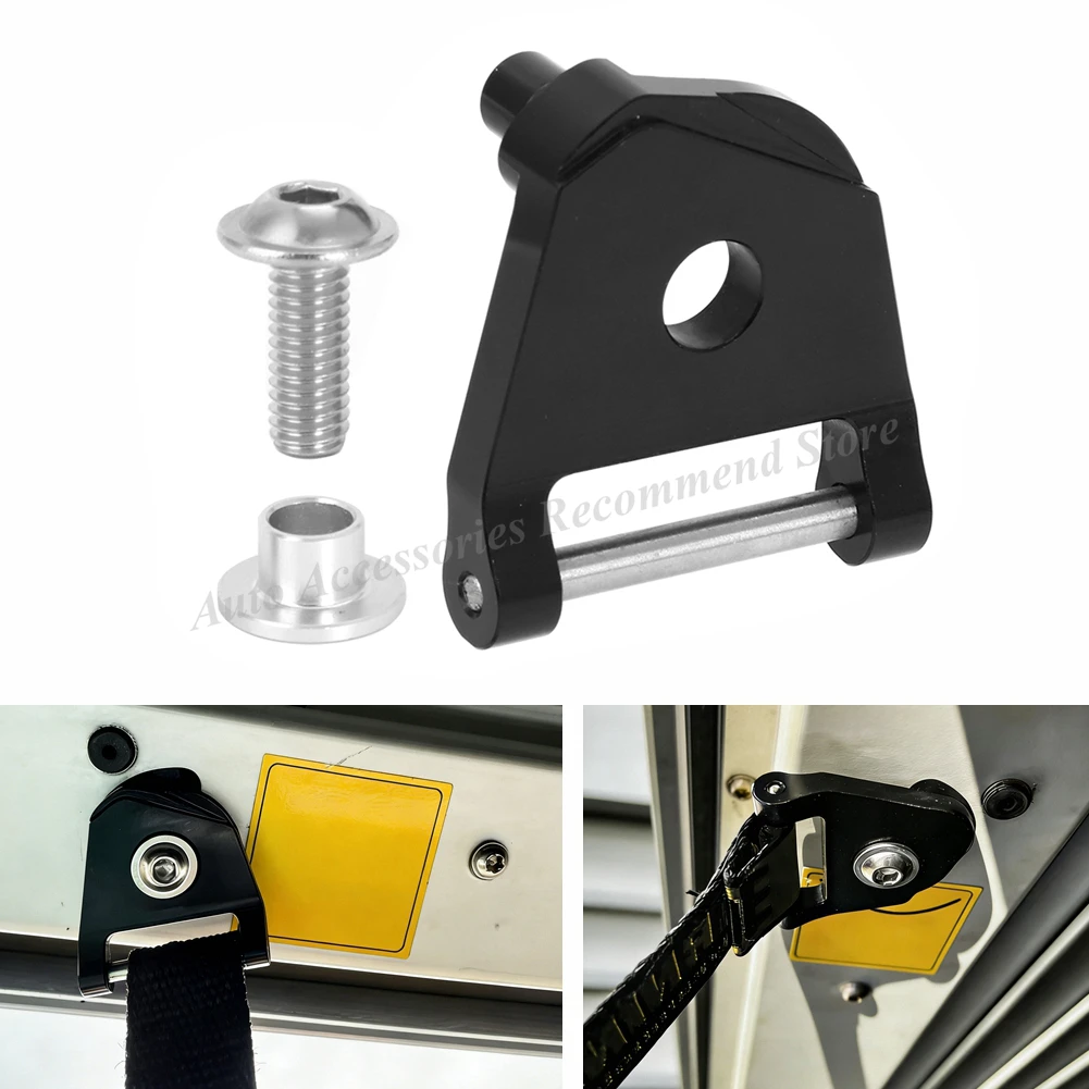 

For Ford Ranger Raptor Mountain Top Roller Shutter Cover Strap Release Lever Lock with Mounting Hardware Kit Pick Up Universal