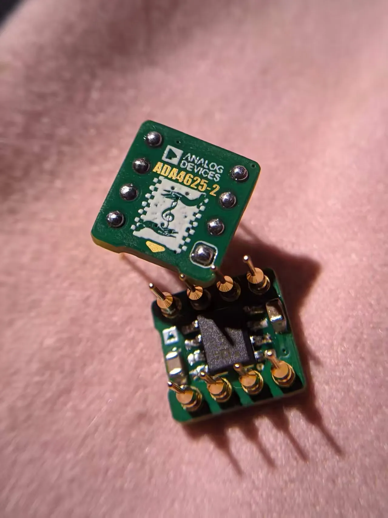 

1PCS ADA4625-2 spot link, link pad heat dissipation, more stable operation, top-level shielding